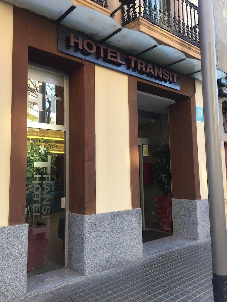 Hotel Transit Barcelona Bagian luar foto